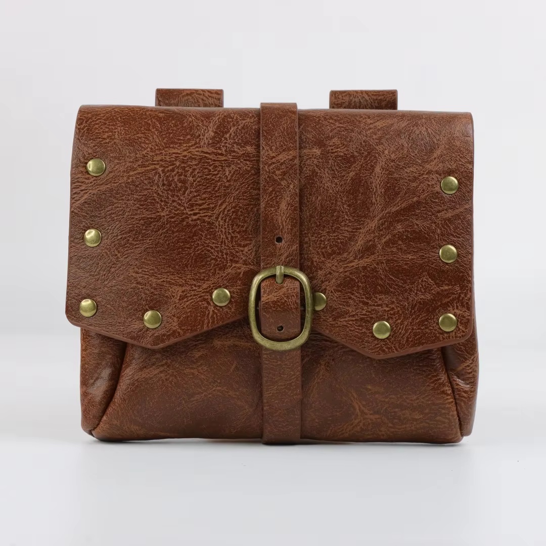Medieval Viking Leather Pouch  - Men Accessories Kit review and price