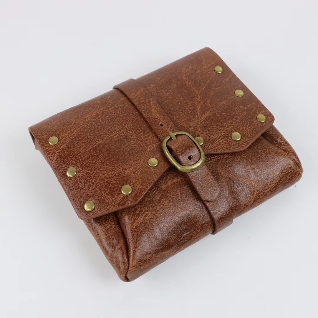 Medieval Viking Leather Pouch  - Men Accessories Kit review and price