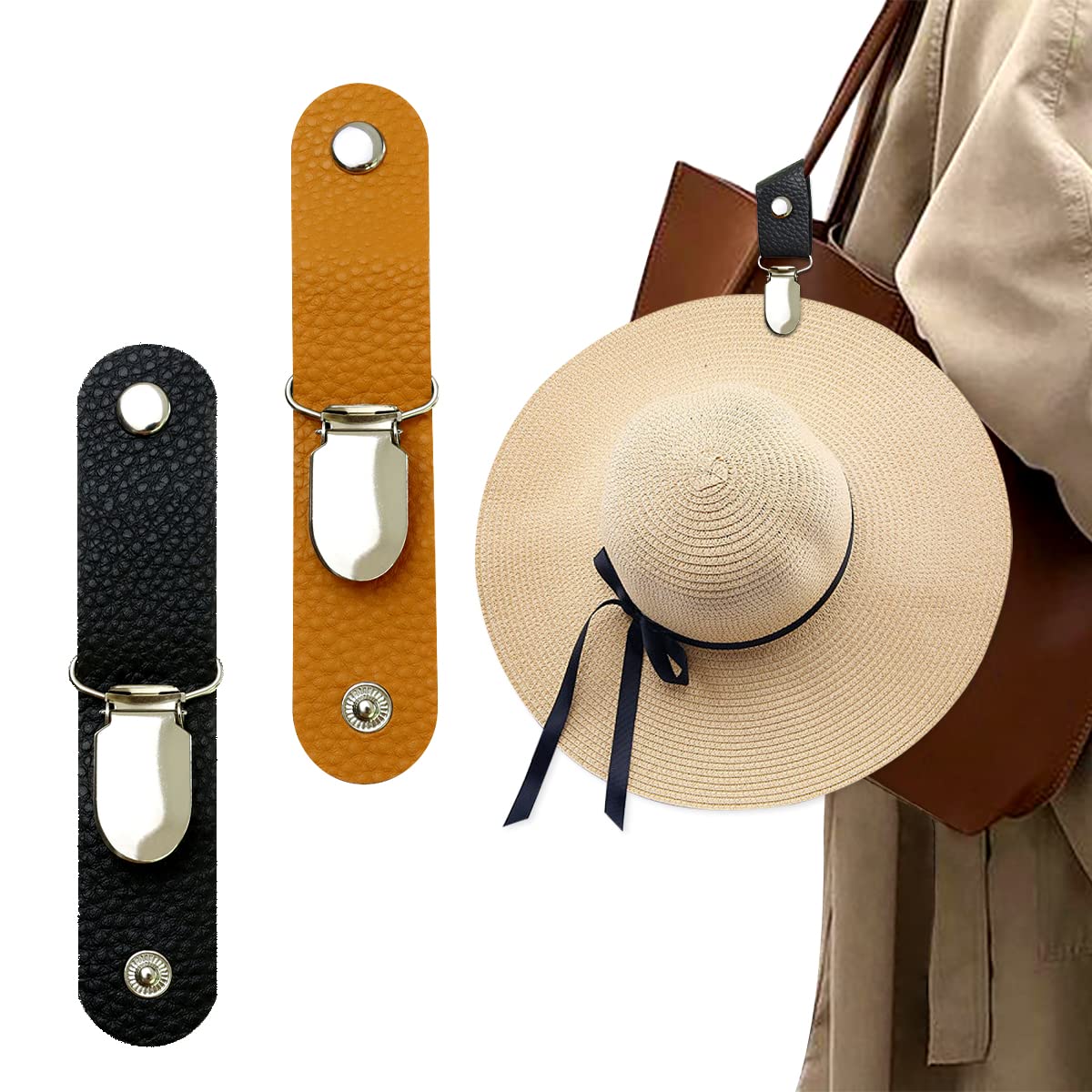 PU Leather Hat Clip for Travel - Men'S Accessories Travel Bag review and price