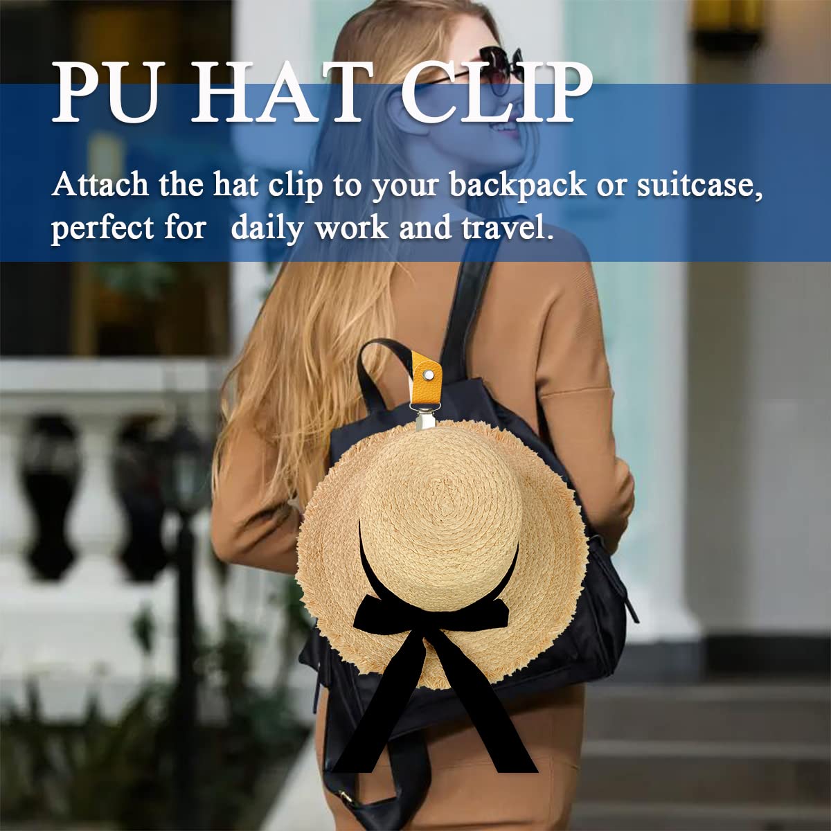 PU Leather Hat Clip for Travel - Men'S Accessories Travel Bag review and price
