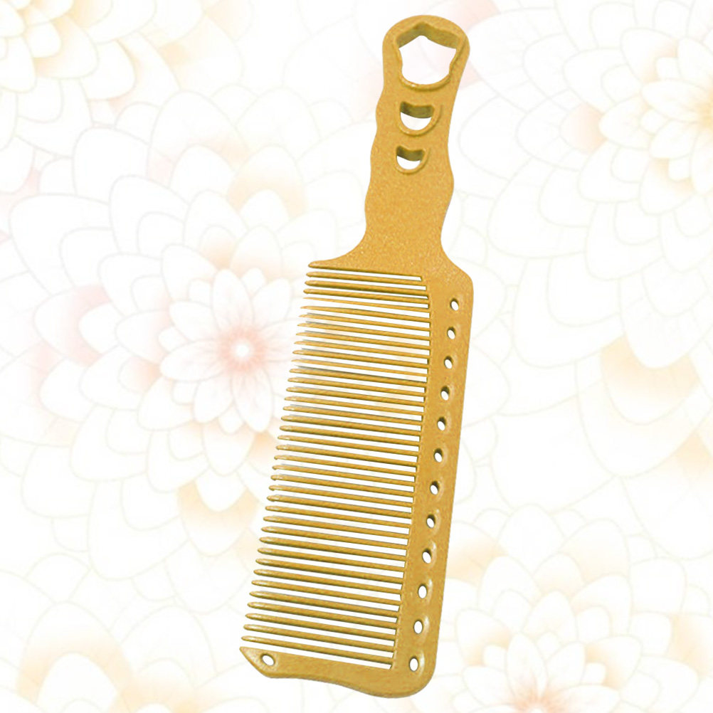 Resin Hair Cutting Comb Yellow - Men'S Yellow Accessories review and price