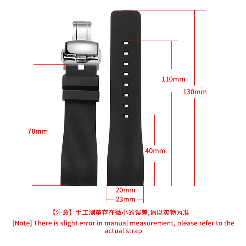 Black Blue Silicone Watch Stra - Men'S Accessories Cartier review and price