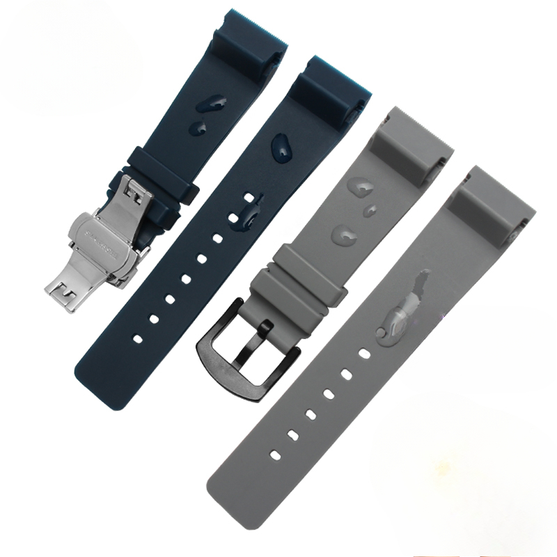 Black Blue Silicone Watch Stra - Men'S Accessories Cartier review and price