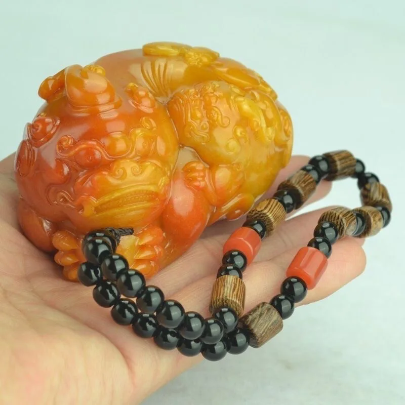 Natural Huang Longyu Pixiu Pen - Men Accessories Wrist review and price