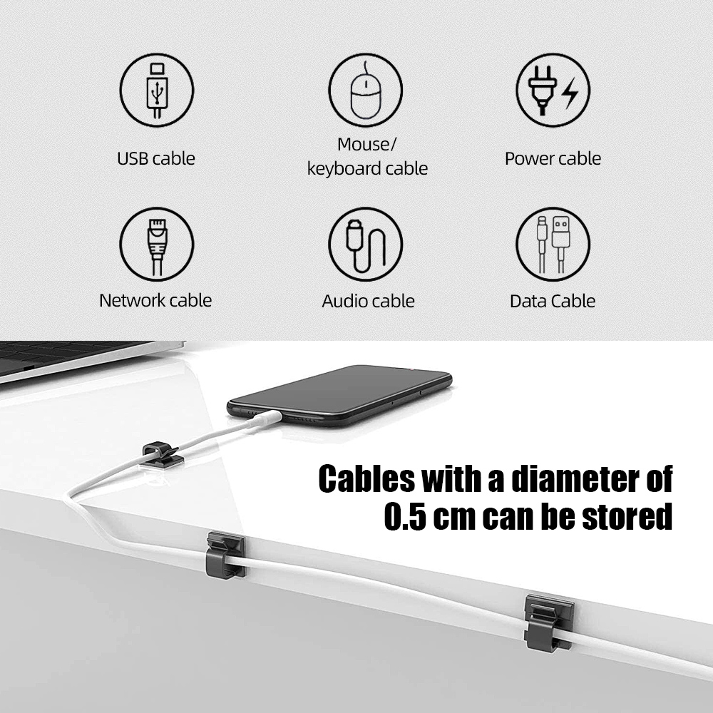 282/352/367 Pcs Cable Organize - Tie Clip Set review and price