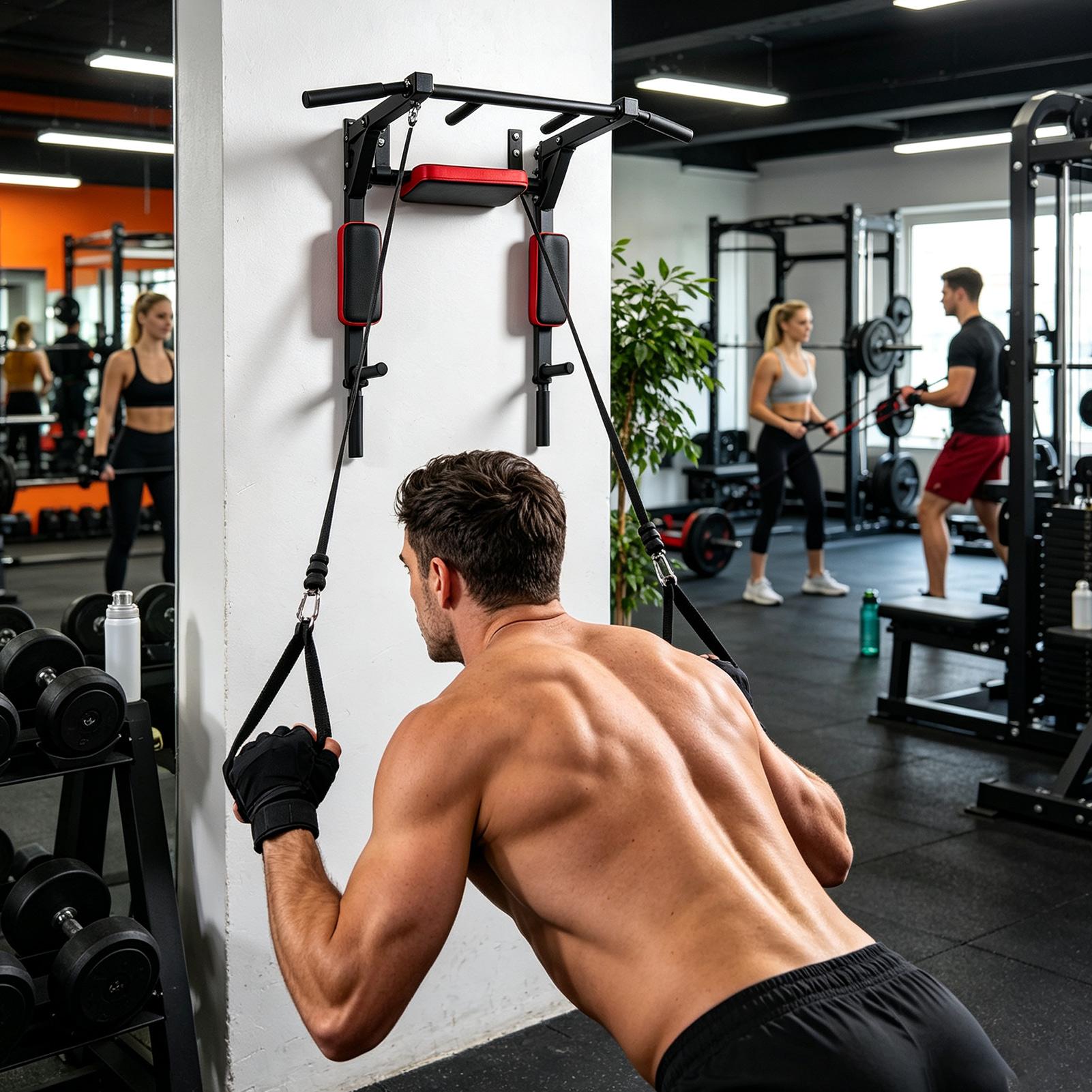 Wall-Mounted Pull-up Bar Fitne - Men Accessories Wrist review and price